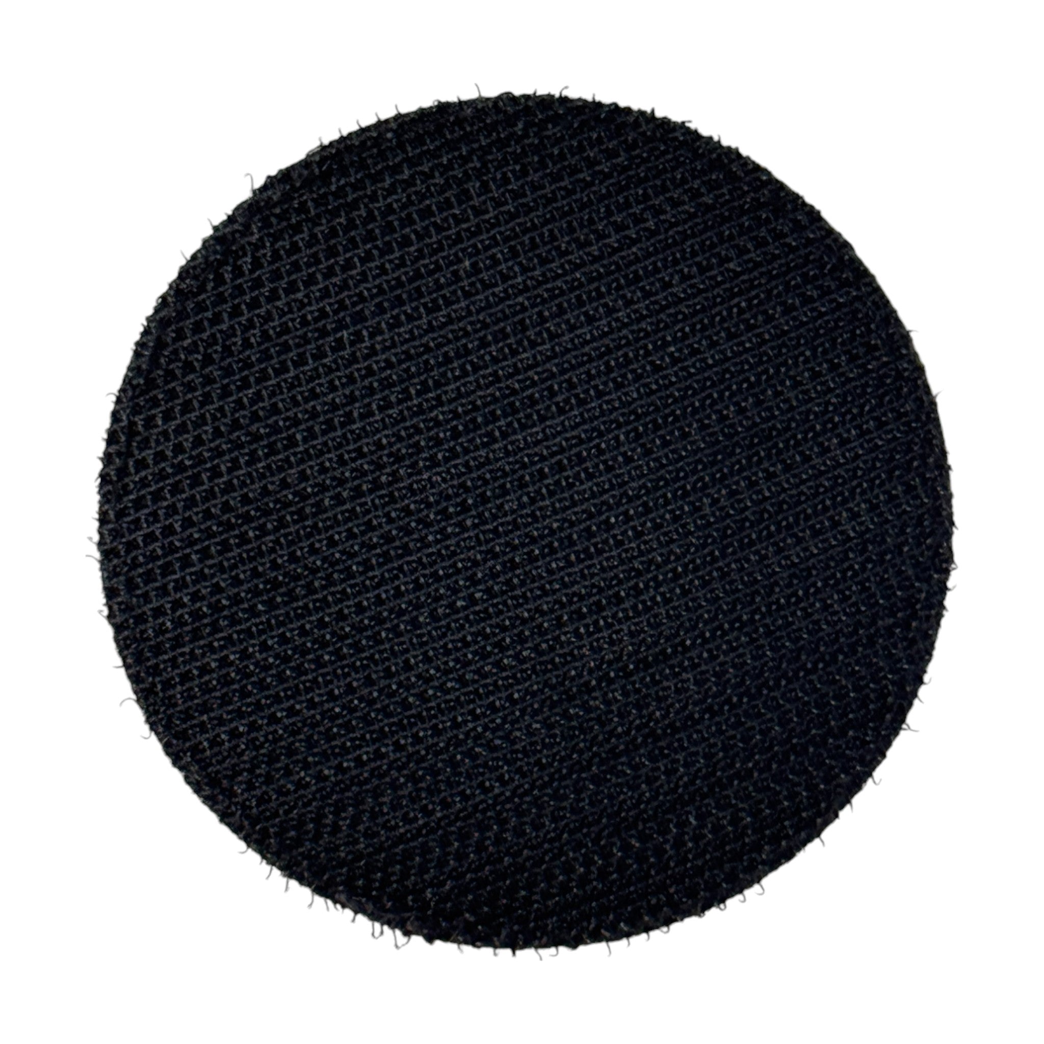 circle tactical military 3D PVC Hook and loop patch. back view